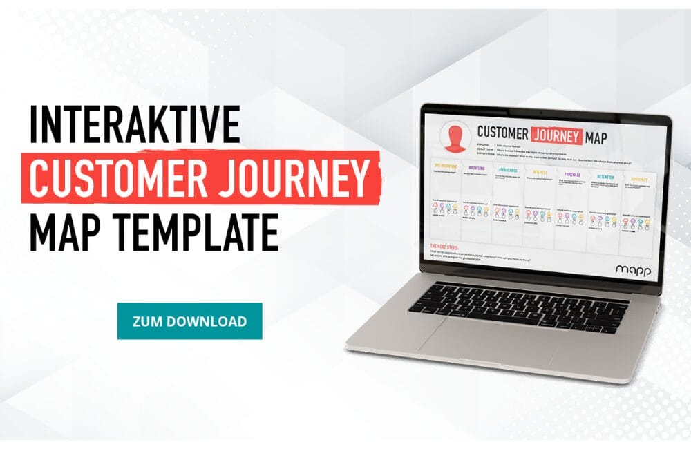 Interaktive Vorlage: Customer Journey Map');