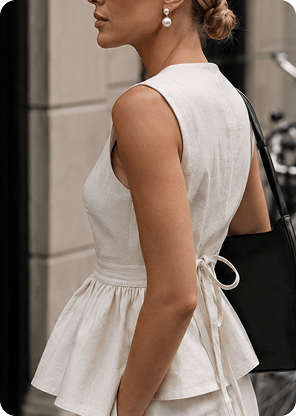 Peplum waists