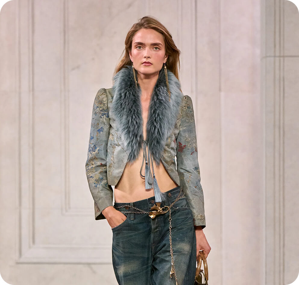 Jacket and jeans combo