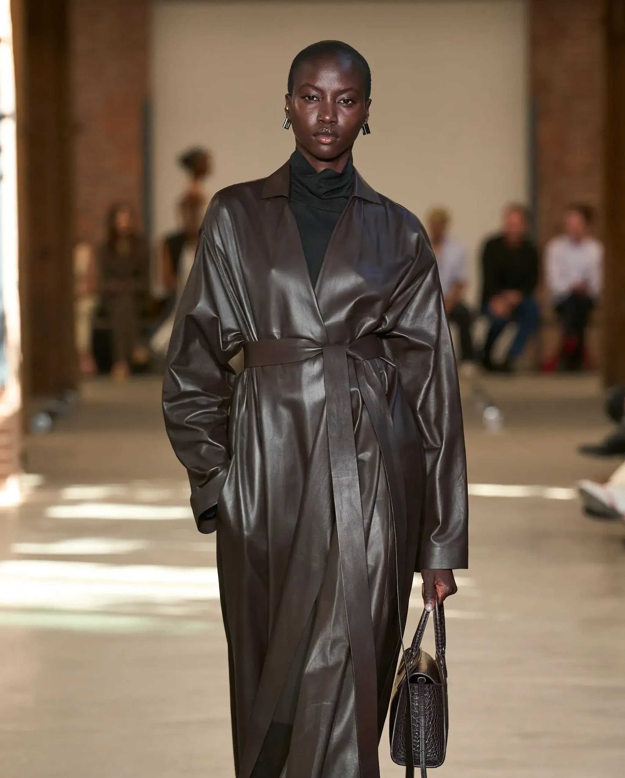 Leather at Calvin Klein