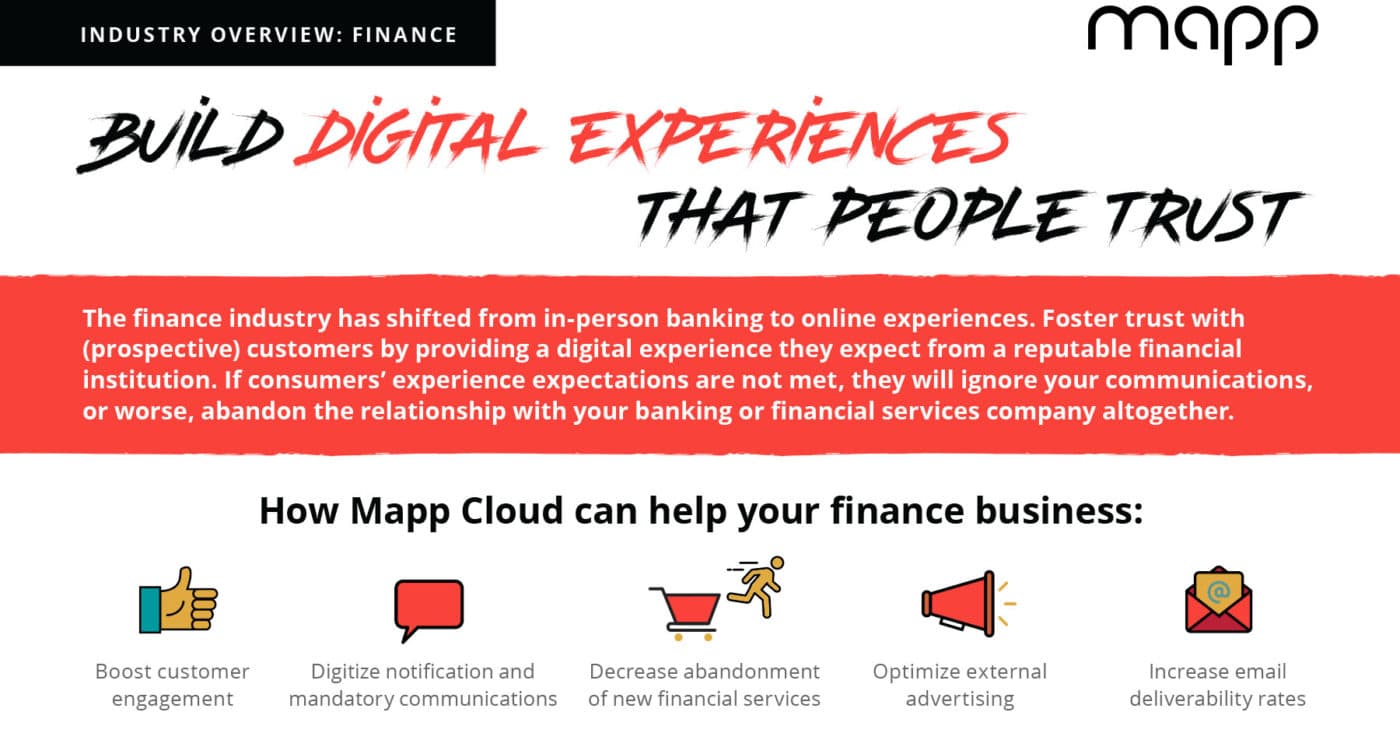 Finance Industry: Build Digital Experiences That People Trust');