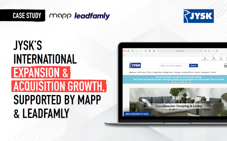 JYSK’S International Expansion & Acquisition Growth, Supported by Mapp & Leadfamly');